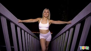 YNGR - 19 Year Ancient Hottie Aria Banks Loves To Fuck