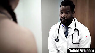 College girl anal fucked in black doctor's assignment